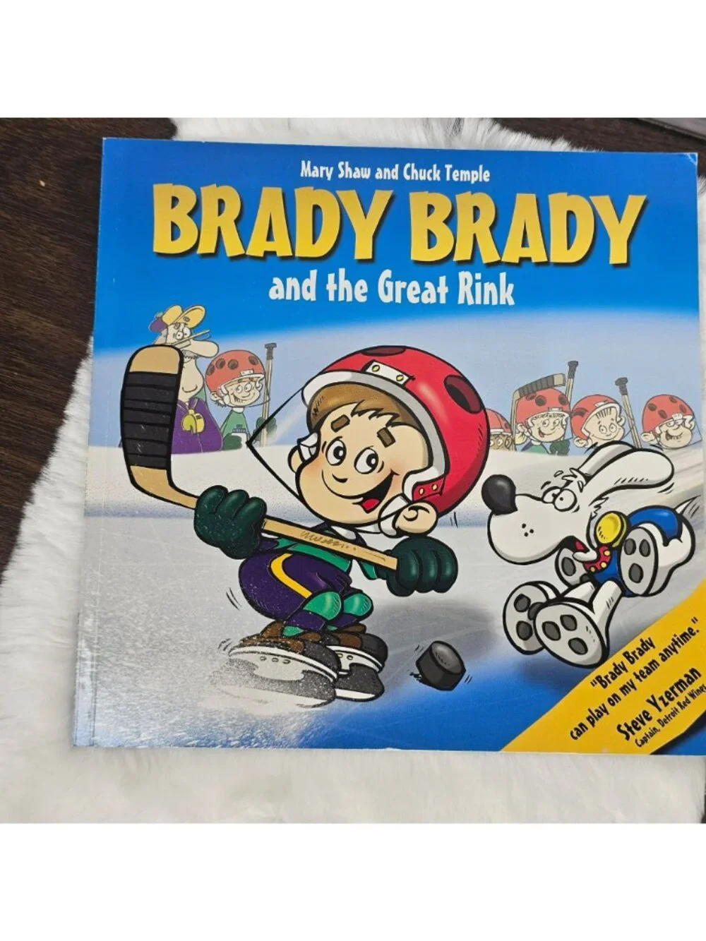 Brady Brady Illustrated Childrens Hockey Book Set By Mary Shaw - Lot Of 7 Titles